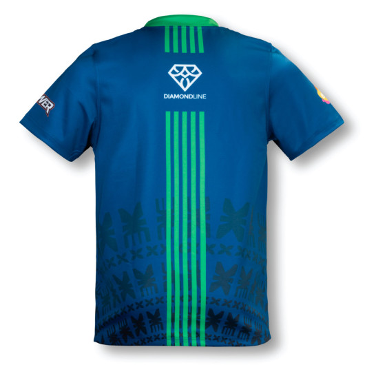 Sublimated Mens Execution Rugby Shirts Back